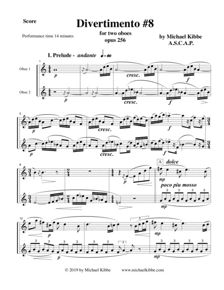 Divertimento 8 Opus 256 Page 2