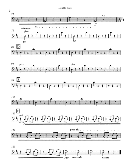 Divertimento For Strings Iii Waltz Parts Page 2