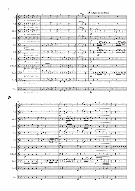 Divertimento No 1 In Eb Major Eine Kleine Tyne Musik Symphonic Wind Page 2