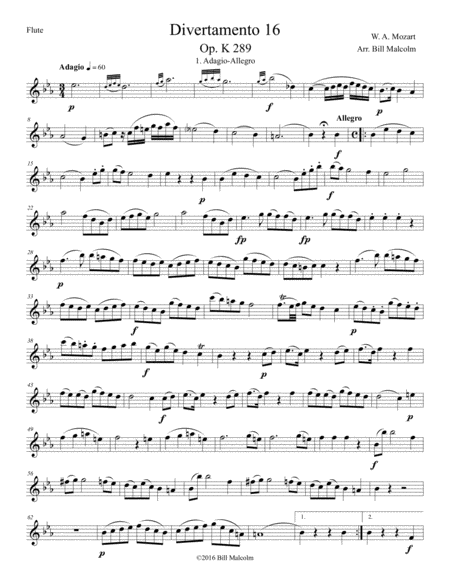 Divertimento No 16 For Wind Quintet Page 2