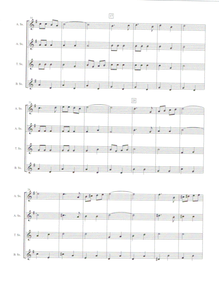 Do Re Mi For Saxophone Quartet Satb Or Aatb Page 2