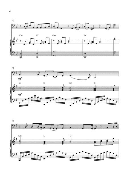 Do You Know Where You Re Going To Bassoon Solo And Piano Accompaniment Page 2