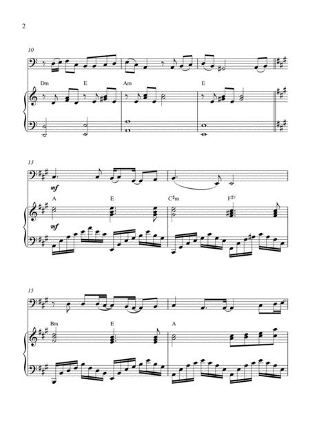 Do You Know Where You Re Going To Cello Solo And Piano Accompaniment Page 2