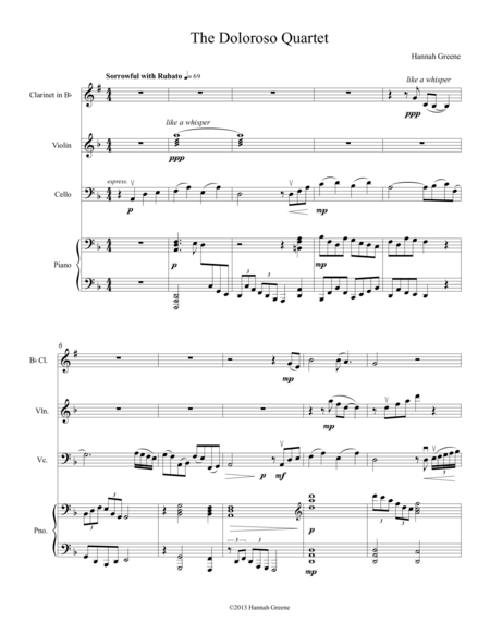 Doloroso Quartet Page 2