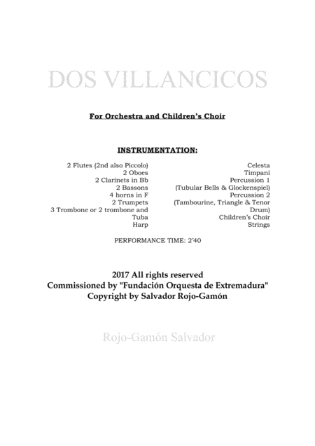 Dos Villancicos Page 2