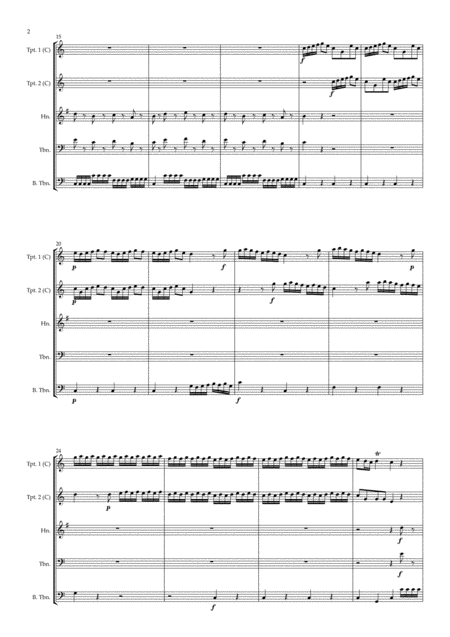 Double Trumpet Concerto Rv537 Page 2
