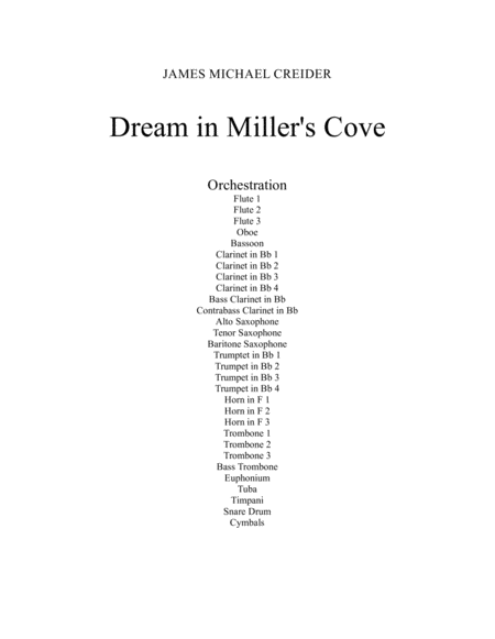 Dream In Millers Cove Page 2