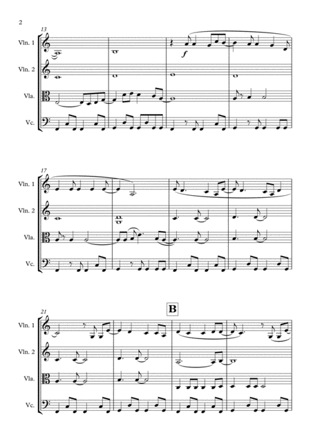 Dreams Fleetwood Mac String Quartet Page 2