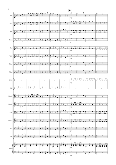 Drunken Sailor For School Orchestra Page 2