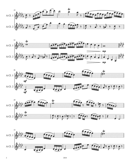 Dueling Clarinets Page 2