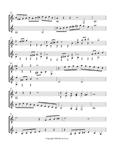 Duelling Vihuelas 1 3 Guitar Duo Score And Parts Page 2