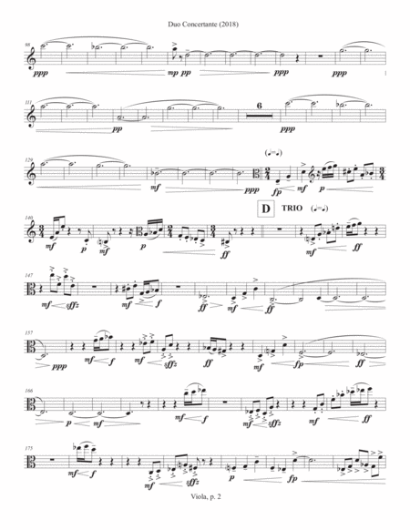 Duo Concertante 2018 Viola Part Page 2