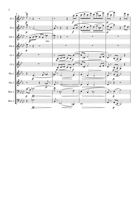 Dvorak Legends Op 59 Mvt 5 In Ab Wind Dectet Page 2