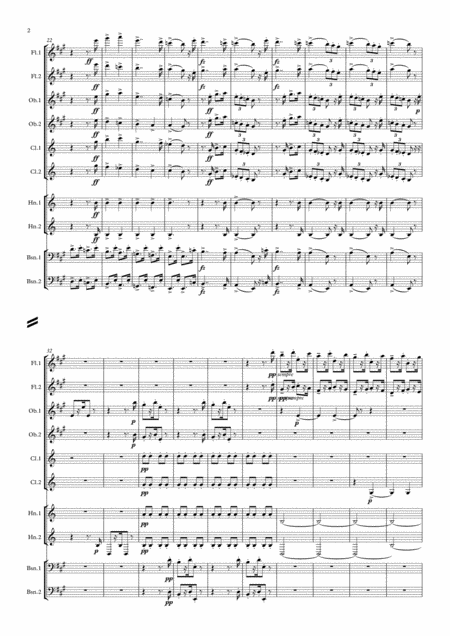 Dvorak Legends Op 59 Mvt 7 In A Wind Dectet Page 2