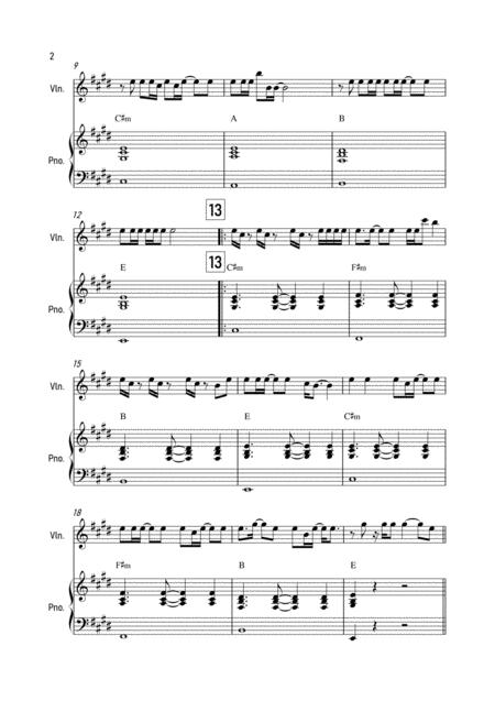 Dynamite Bts Violin And Piano Page 2