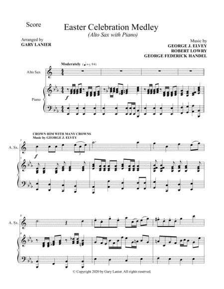 Easter Celebration Medley For Alto Sax And Piano With Alto Sax Part Page 2