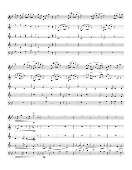 Easy Christmas Medley For Childrens Band Page 2