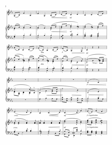 Echo Vocal Solo With Piano Accompaniment Or Piano Solo Page 2