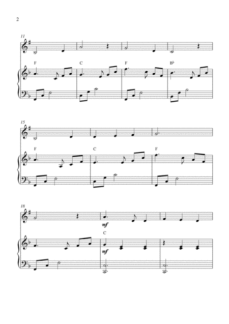 Edelweiss Soprano Saxophone Solo And Piano Accompaniment Page 2