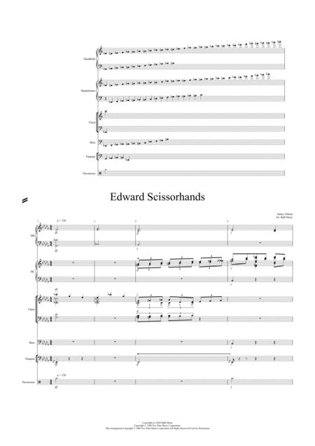 Edward Scissorhands Introduction Titles 5 Octaves Page 2