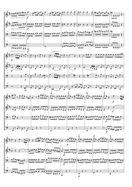 Eine Kleine Nachtmusik For Brass Quartet Page 2