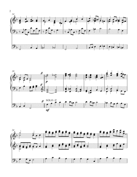 Eine Kleine Nachtmusik Orchestra Accompaniment For Piano Solo Page 2