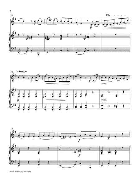 El Choclo Easy Violin And Piano Page 2