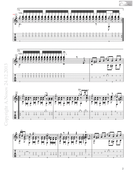 El Condor Pasa Sheet Music For Guitar Page 2