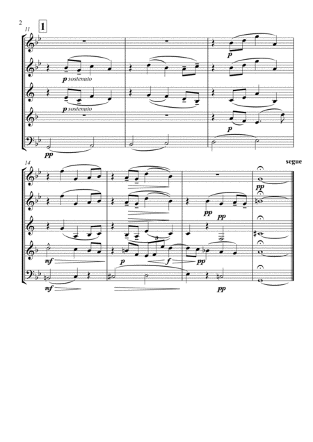 Elgar Theme And Eight Variations Including Nimrod From Enigma Variations Op 36 Wind Quintet Page 2