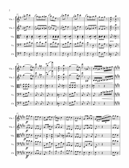 Eljen A Magyar Full Score String Orchestra Page 2