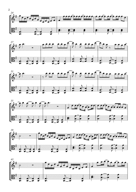 Empire State Of Mind Part Ii Broken Down Arranged For String Duo Violin And Viola Page 2