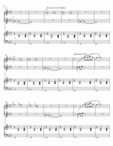 Erik Satie Trois Gnossiennes For Piano Duet Page 2