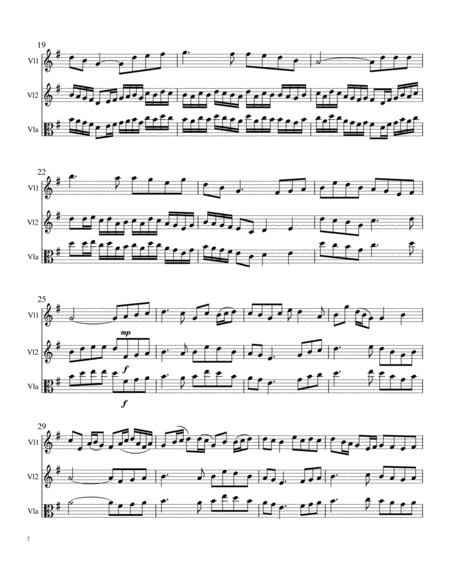 Etude For 2 Violins Or Violin Viola Duet Based On Danny Boy Londonderry Air Page 2