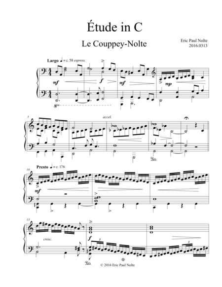 Etude In C Le Couppey Nolte Page 2