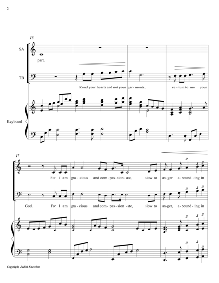 Even Now Return To Me Satb Page 2