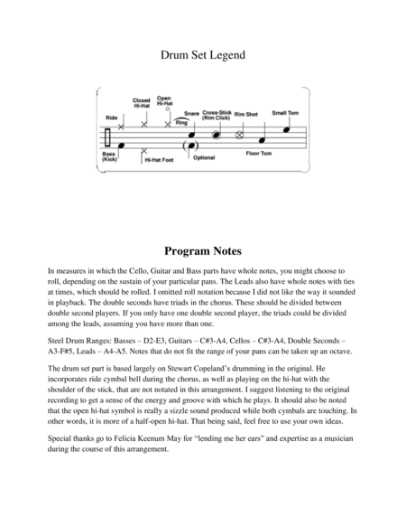 Every Little Thing She Does Is Magic Steel Drum Band Page 2