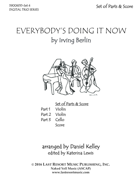 Everybodys Doing It Now For String Trio Violin Violin Cello Page 2