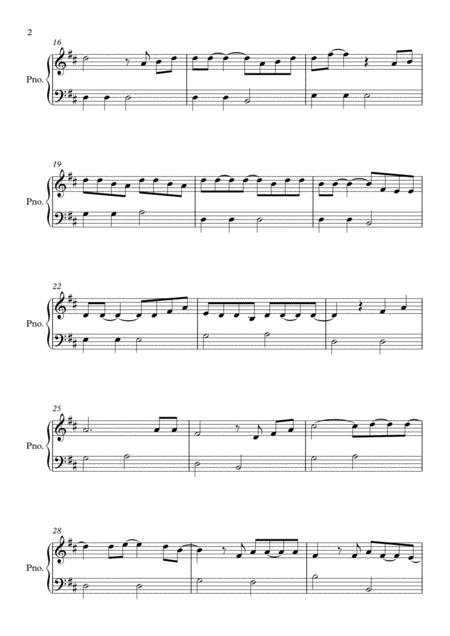 Everything By Michael Buble Easy Piano Page 2