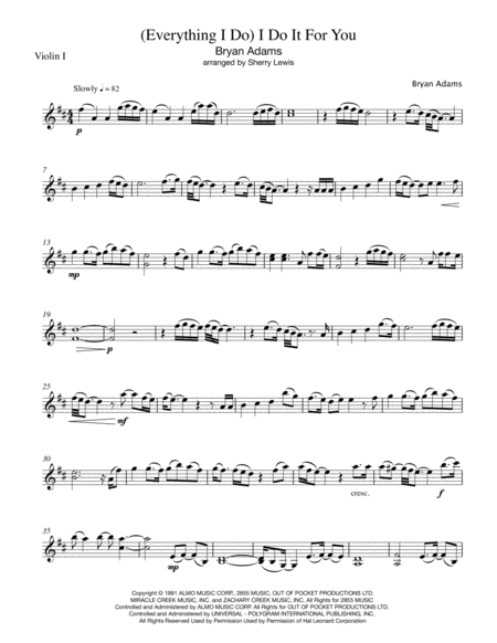 Everything I Do I Do It For You String Duo For String Duo Page 2