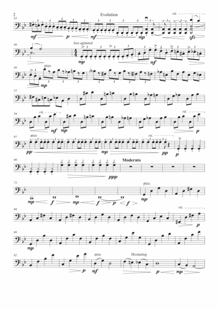 Evolution Cello Part Page 2