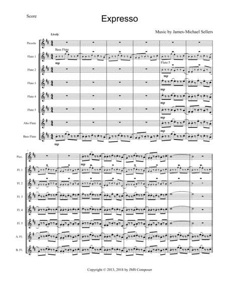 Expresso For Expandable Flute Choir Page 2