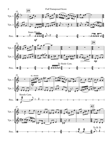 Extra Parts For La Marseilles French National Anthem For Multi Level String Orchestra Page 2