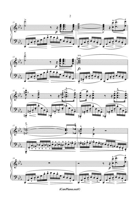 F Chopin Etude In C Minor Op 10 No 12 Revolutionary Page 2