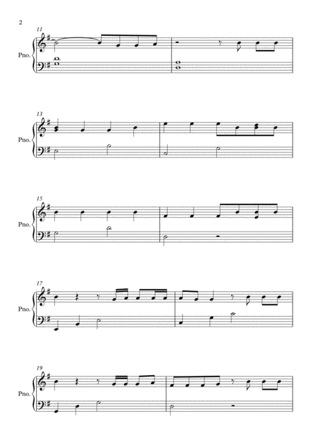 Faded By Alan Walker Easy Piano Page 2