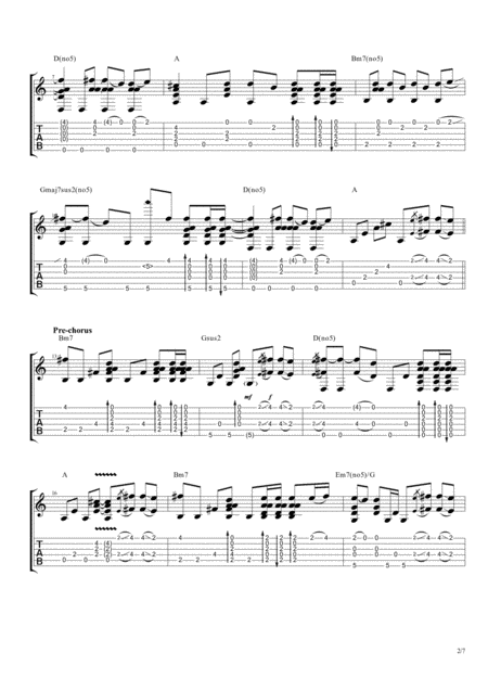 Faded Fingerstyle Guitar Page 2