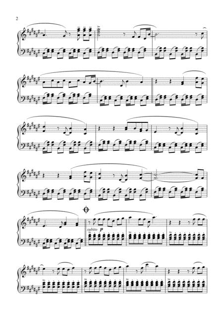 Faded For Piano Solo Page 2