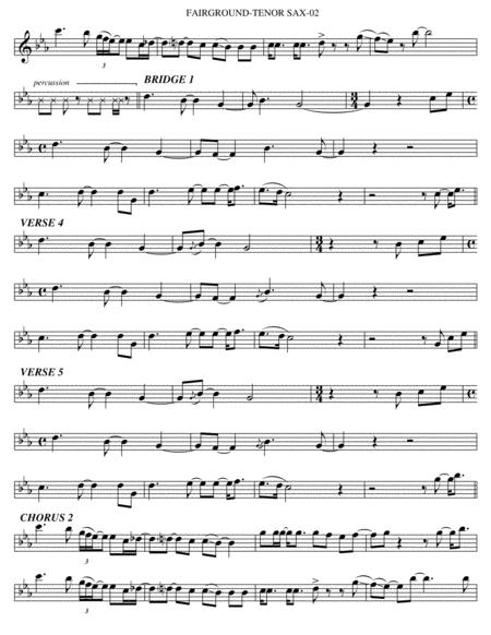 Fairground Tenor Sax Page 2