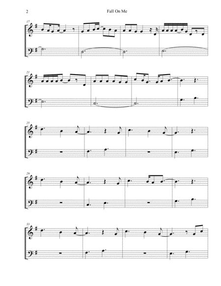 Fall On Me Andrea Bocelli Sheet Music Easy Page 2