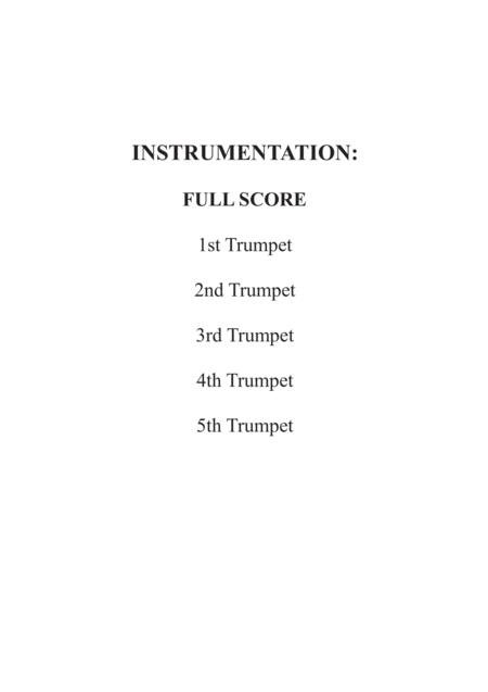 Fanfare And Ode To Joy For Trumpet Quintet Page 2