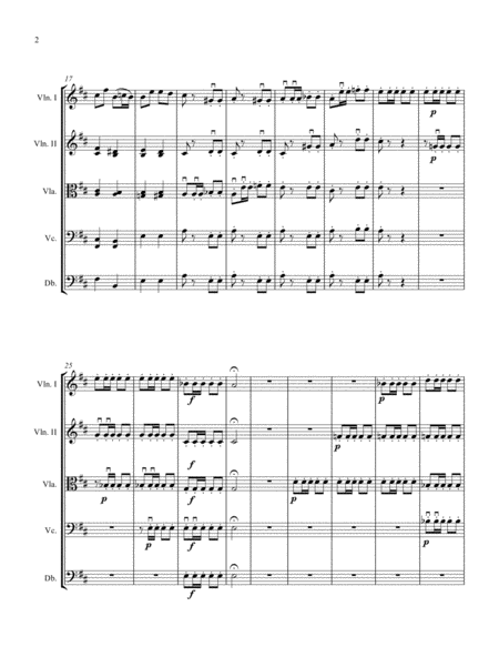 Fanfare For Strings Caprice 14 Page 2